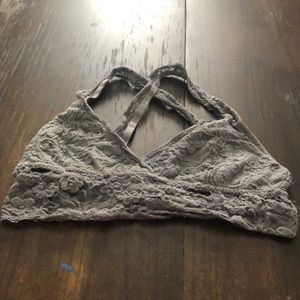 Grey bralette, size medium